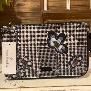 Vera Bradley Bedford Plaid Writstlet On The Go Wallet NWT